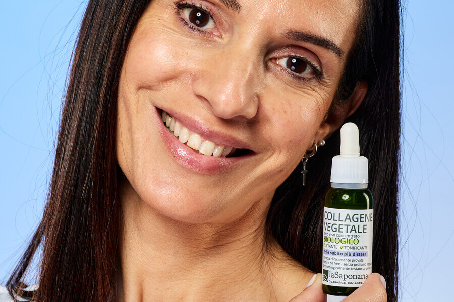 Siero viso effetto lifting immediato​: ecco perché il Collagene Vegetale è la risposta